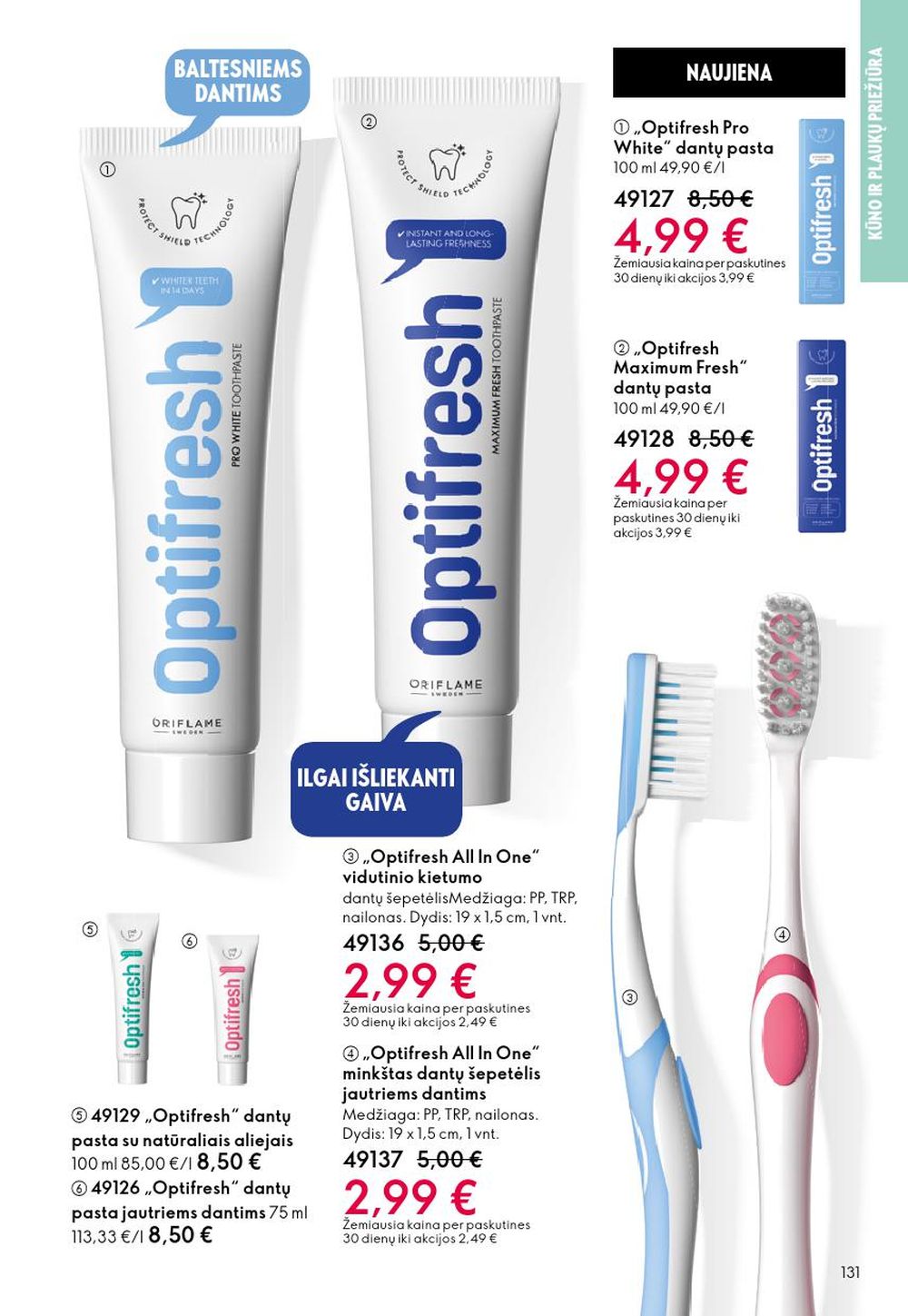 oriflame - ORIFLAME - Katalogas (2026 01 28 - 2026 02 17) - page: 131