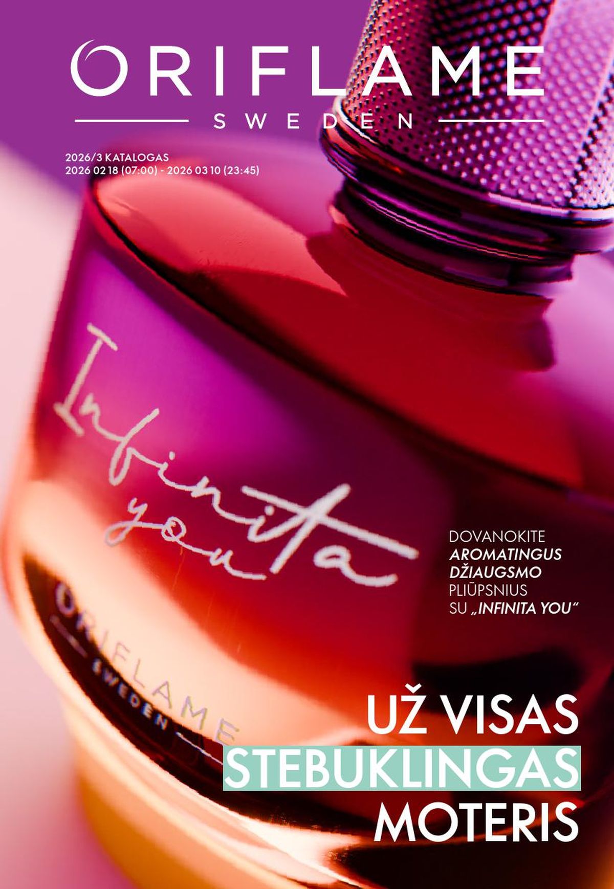 oriflame - ORIFLAME - Katalogas (2026 02 18 - 2026 03 10) - page: 1