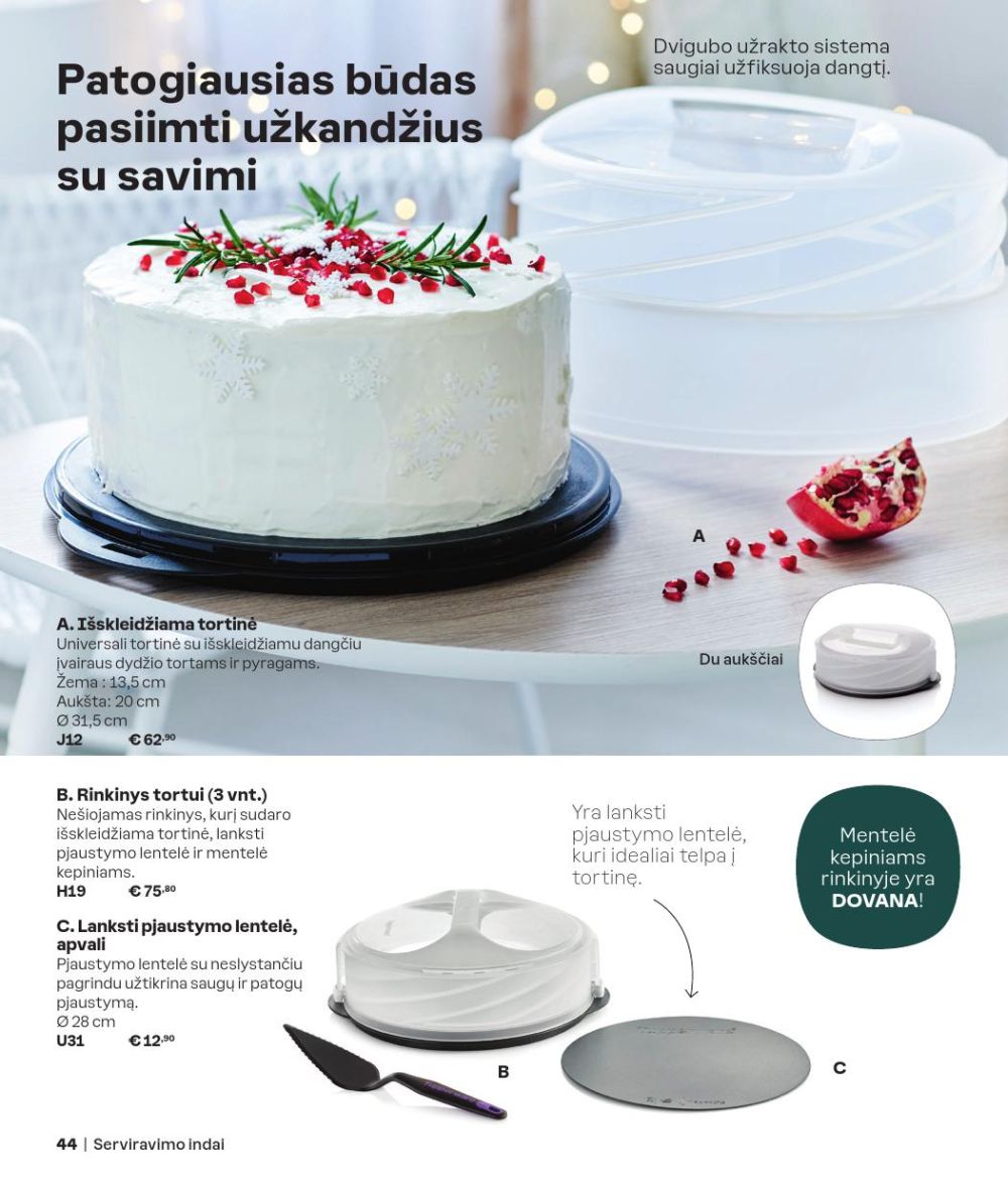 tupperware - TUPPERWARE - Ruduo/Žiema 2024/25 - page: 44