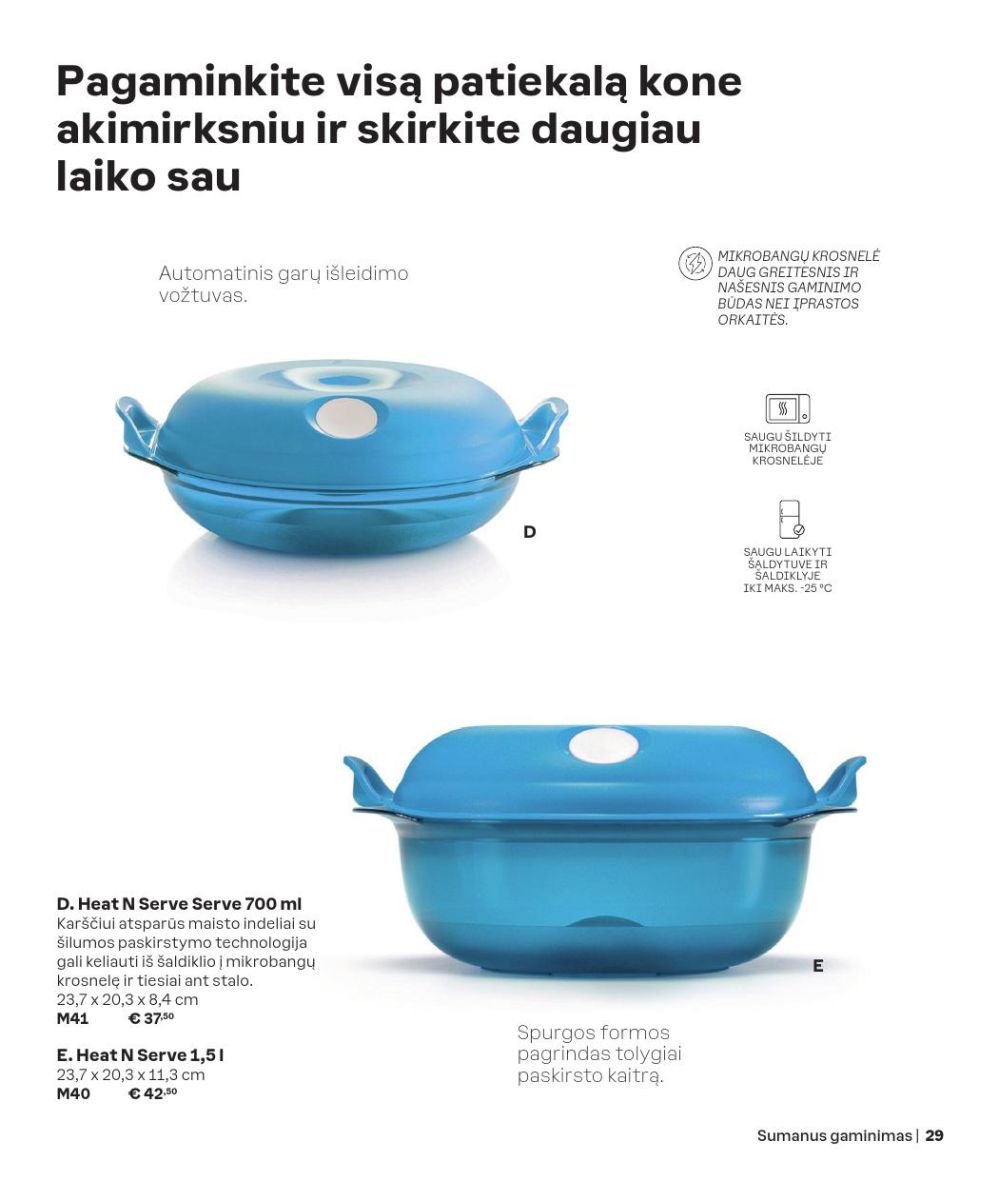 tupperware - TUPPERWARE - Ruduo/Žiema 2024/25 - page: 29