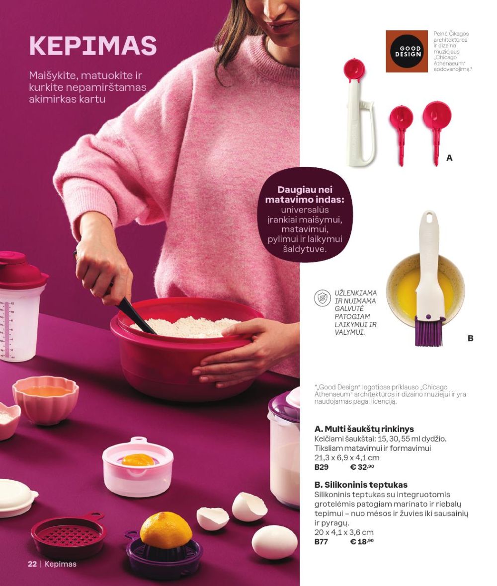 tupperware - TUPPERWARE - Ruduo/Žiema 2024/25 - page: 22