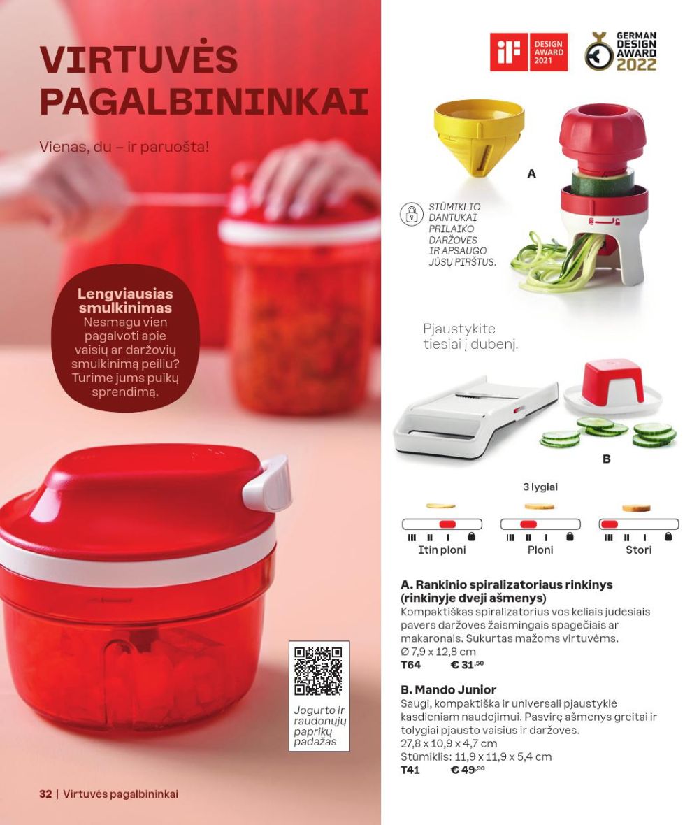 tupperware - TUPPERWARE - Ruduo/Žiema 2024/25 - page: 32