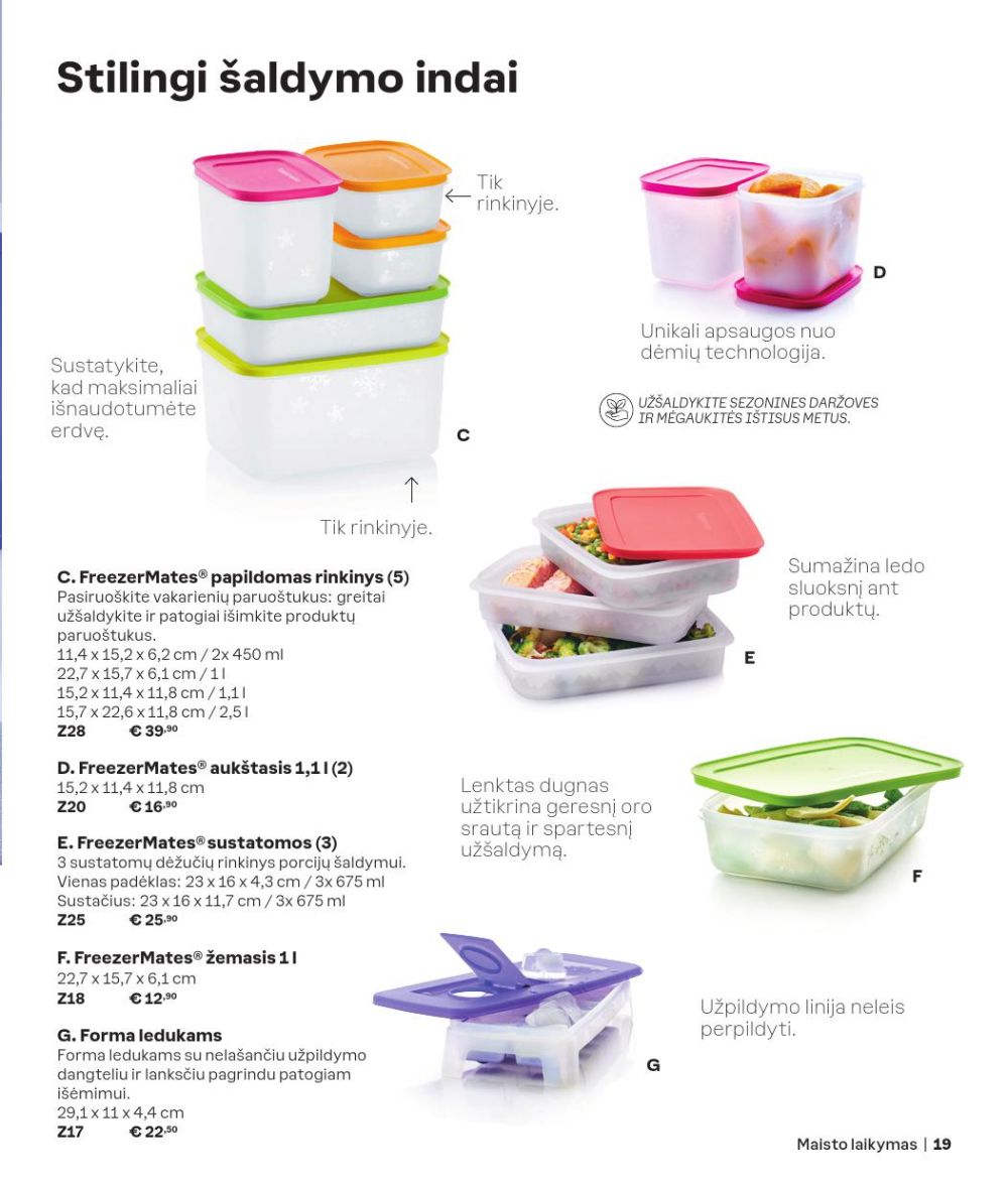 tupperware - TUPPERWARE - Ruduo/Žiema 2024/25 - page: 19