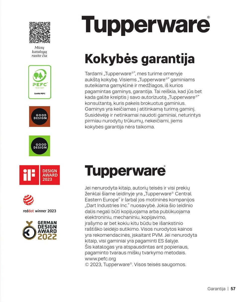 tupperware - TUPPERWARE - Ruduo/Žiema 2023/2024 - page: 57