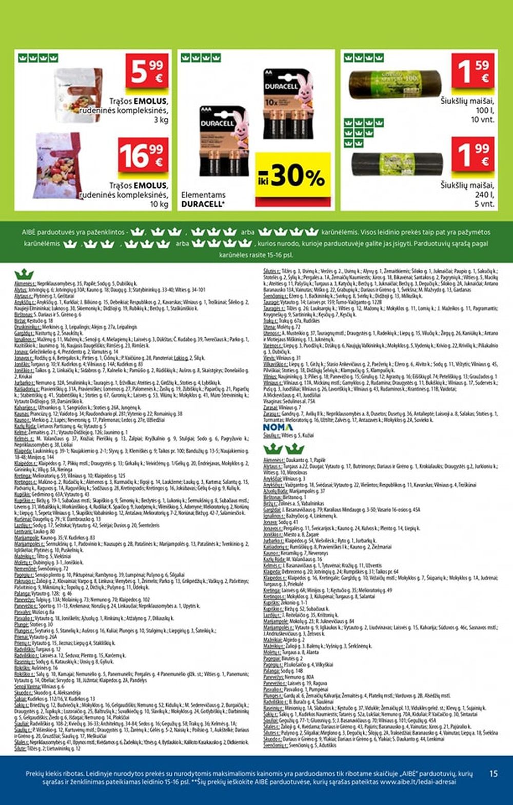 aibe - AIBĖ - Leidinys Nr.17 (2025 09 04 - 2025 09 16) - page: 15