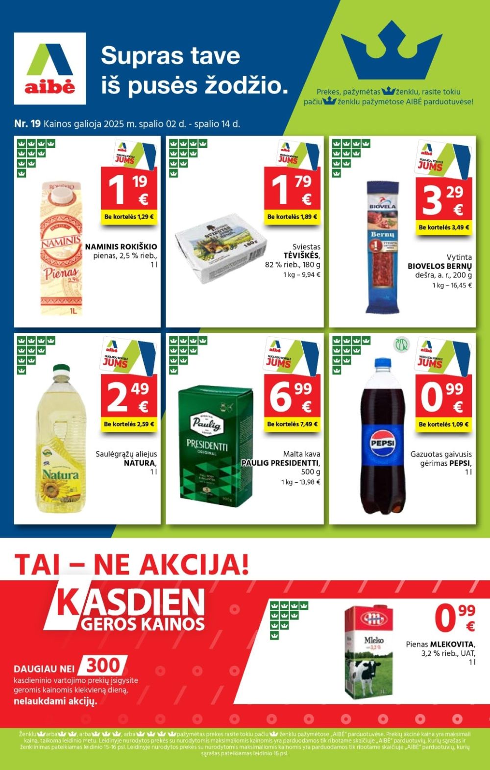 aibe - AIBĖ - Leidinys Nr.19 (2025 10 02 - 2025 10 14) - page: 1
