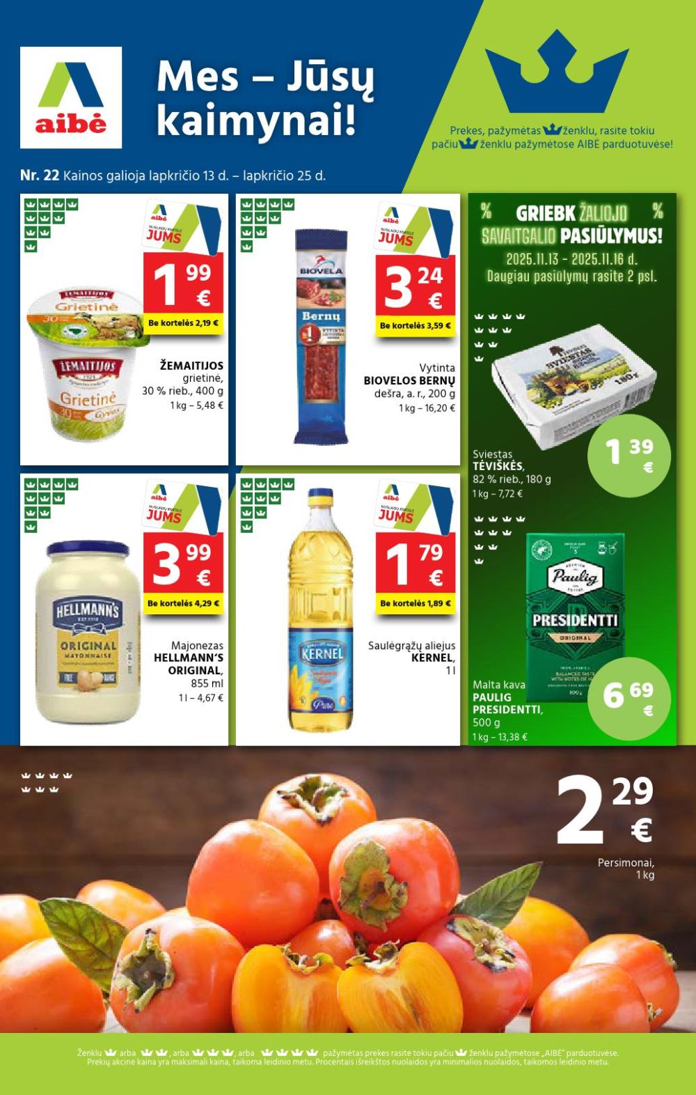 aibe - AIBĖ - Leidinys Nr.22 (2025 11 13 - 2025 11 25) - page: 1