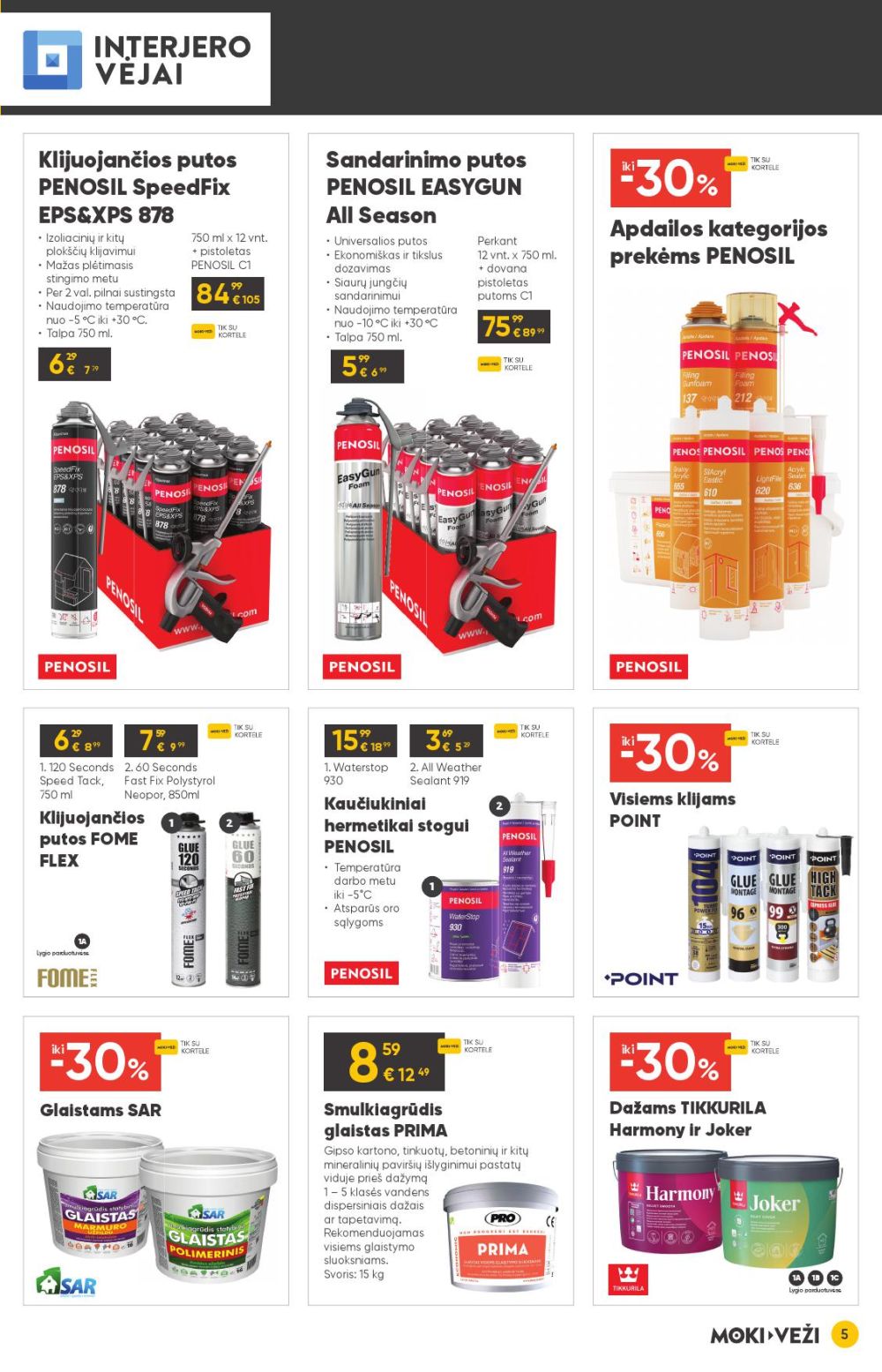moki-vezi - MOKI - VEŽI - Leidinys Nr.11 (2025 10 16 - 2025 11 11) - page: 5