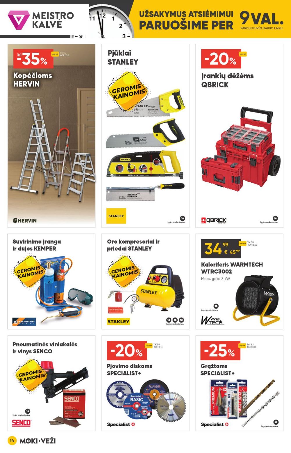 moki-vezi - MOKI - VEŽI - Leidinys Nr.11 (2025 10 16 - 2025 11 11) - page: 14