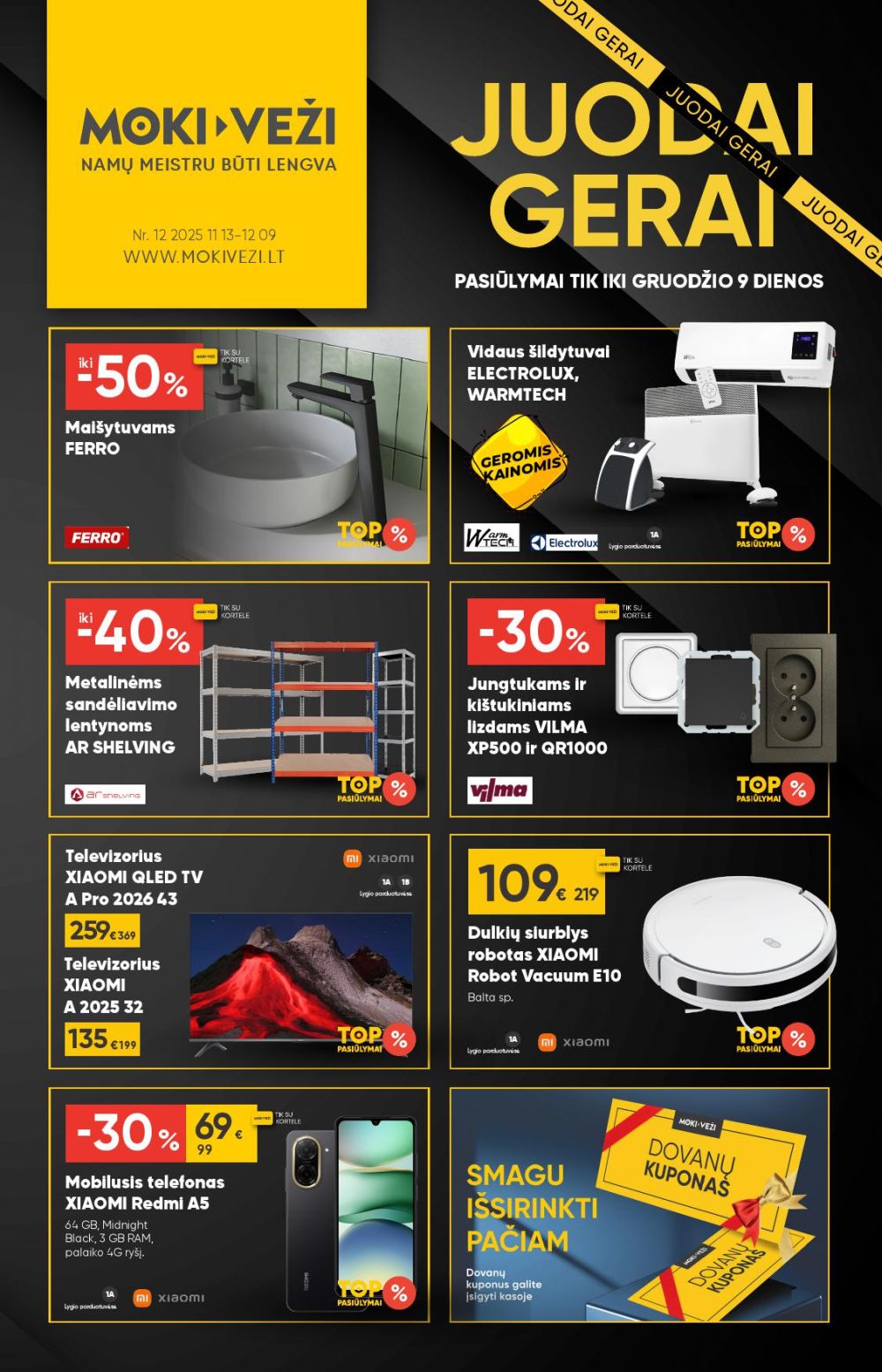moki-vezi - MOKI - VEŽI - Leidinys Nr.12 (2025 11 13 - 2025 12 09)