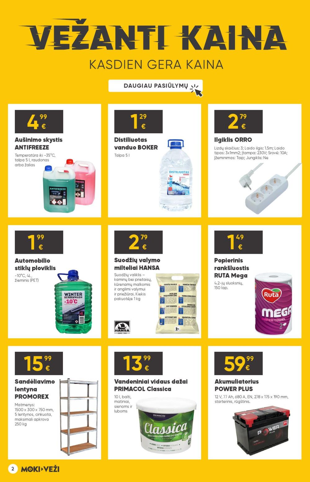 moki-vezi - MOKI - VEŽI - Leidinys Nr.2 (2028 02 05 - 2026 03 03) - page: 2