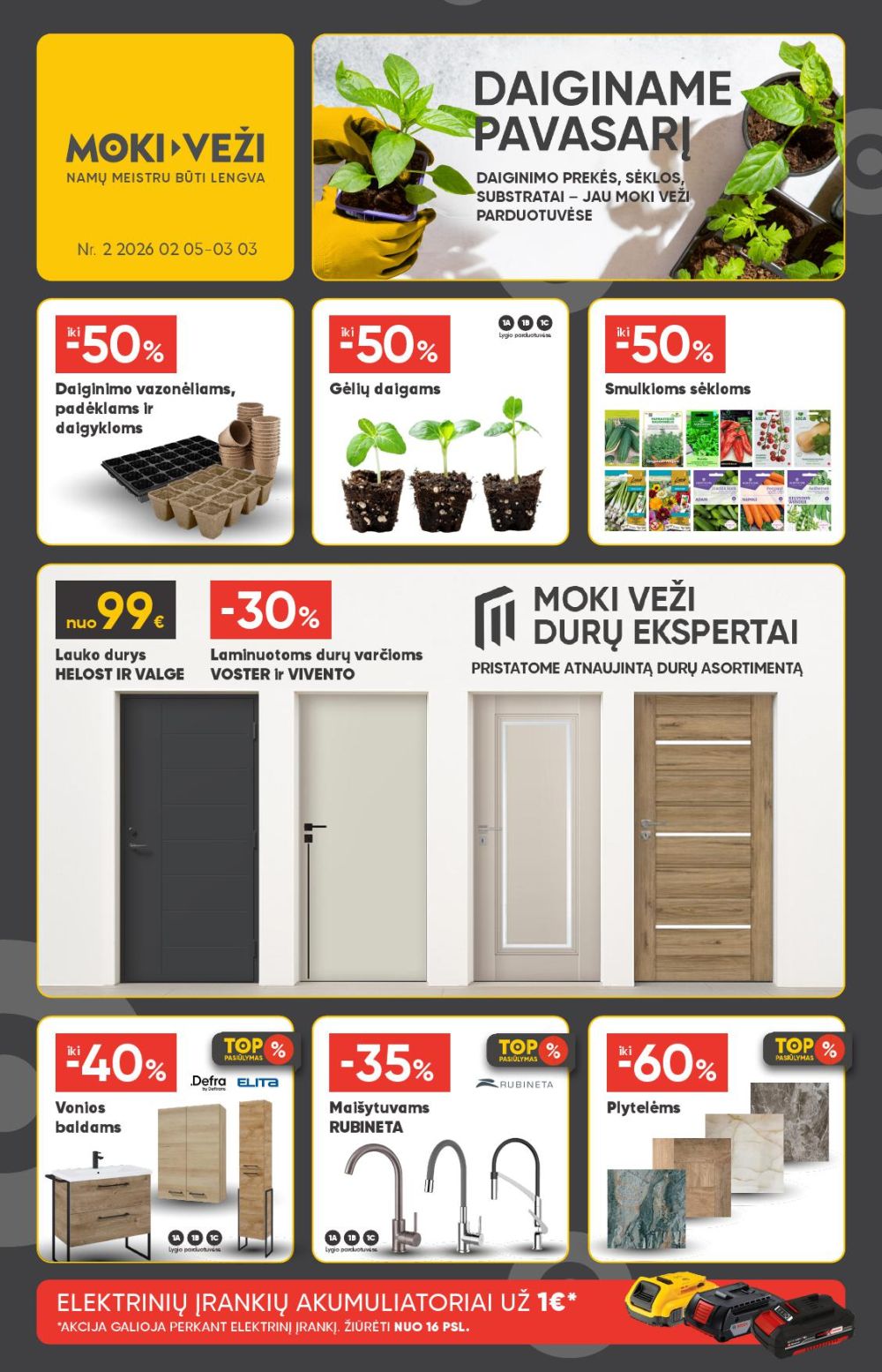 moki-vezi - MOKI - VEŽI - Leidinys Nr.2 (2028 02 05 - 2026 03 03) - page: 1