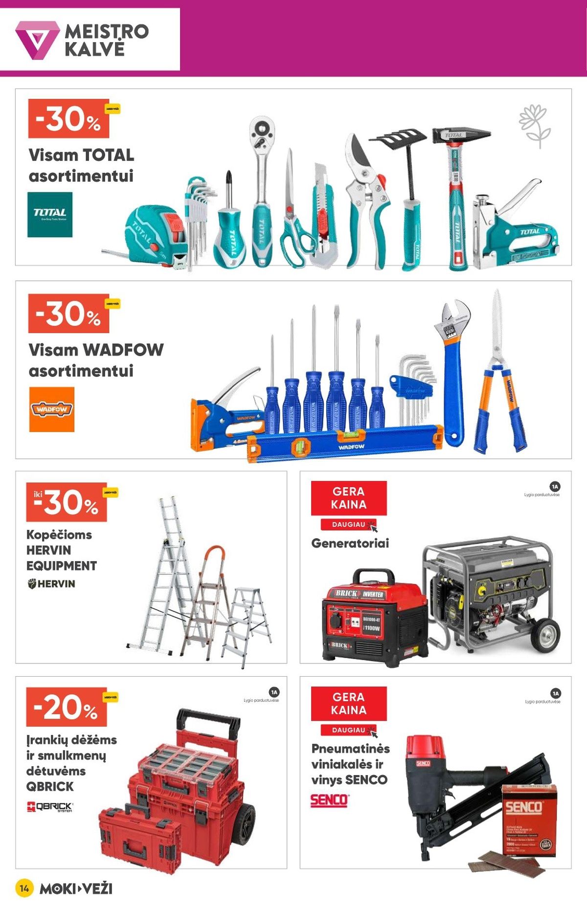 moki-vezi - MOKI - VEŽI - Leidinys Nr.3 (2028 03 05 - 2026 03 31) - page: 14