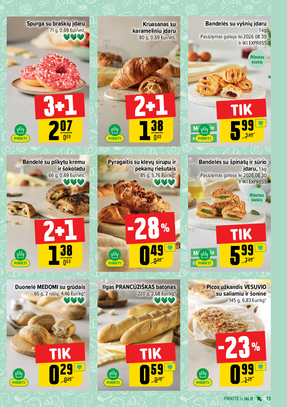 iki - IKI Kainų leidinys Nr. 33 (2026-08-10 - 2026-08-16) - page: 13
