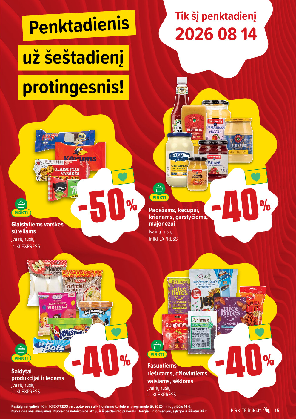 iki - IKI Kainų leidinys Nr. 33 (2026-08-10 - 2026-08-16) - page: 15