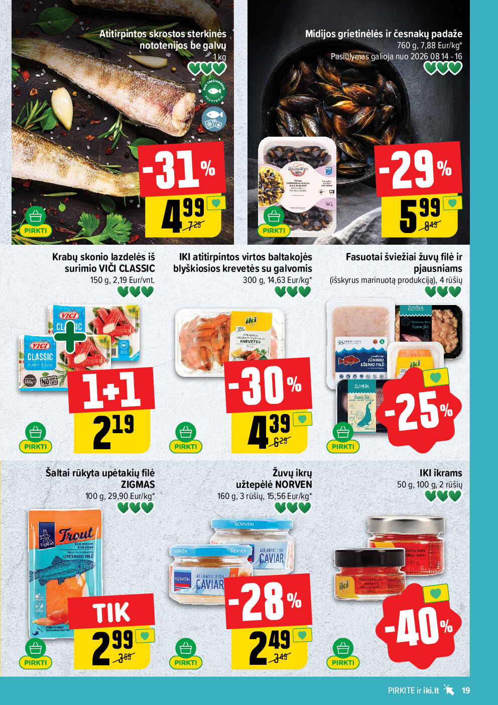iki - IKI Kainų leidinys Nr. 33 (2026-08-10 - 2026-08-16) - page: 19