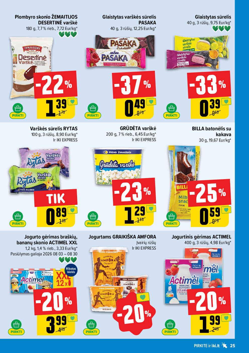 iki - IKI Kainų leidinys Nr. 33 (2026-08-10 - 2026-08-16) - page: 25