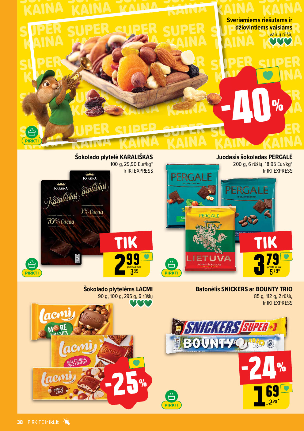 iki - IKI Kainų leidinys Nr. 33 (2026-08-10 - 2026-08-16) - page: 38