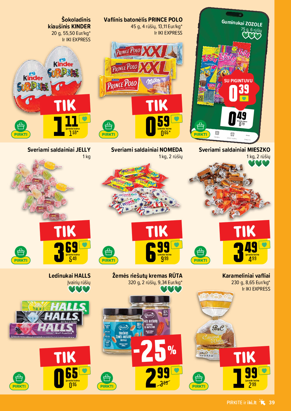 iki - IKI Kainų leidinys Nr. 33 (2026-08-10 - 2026-08-16) - page: 39