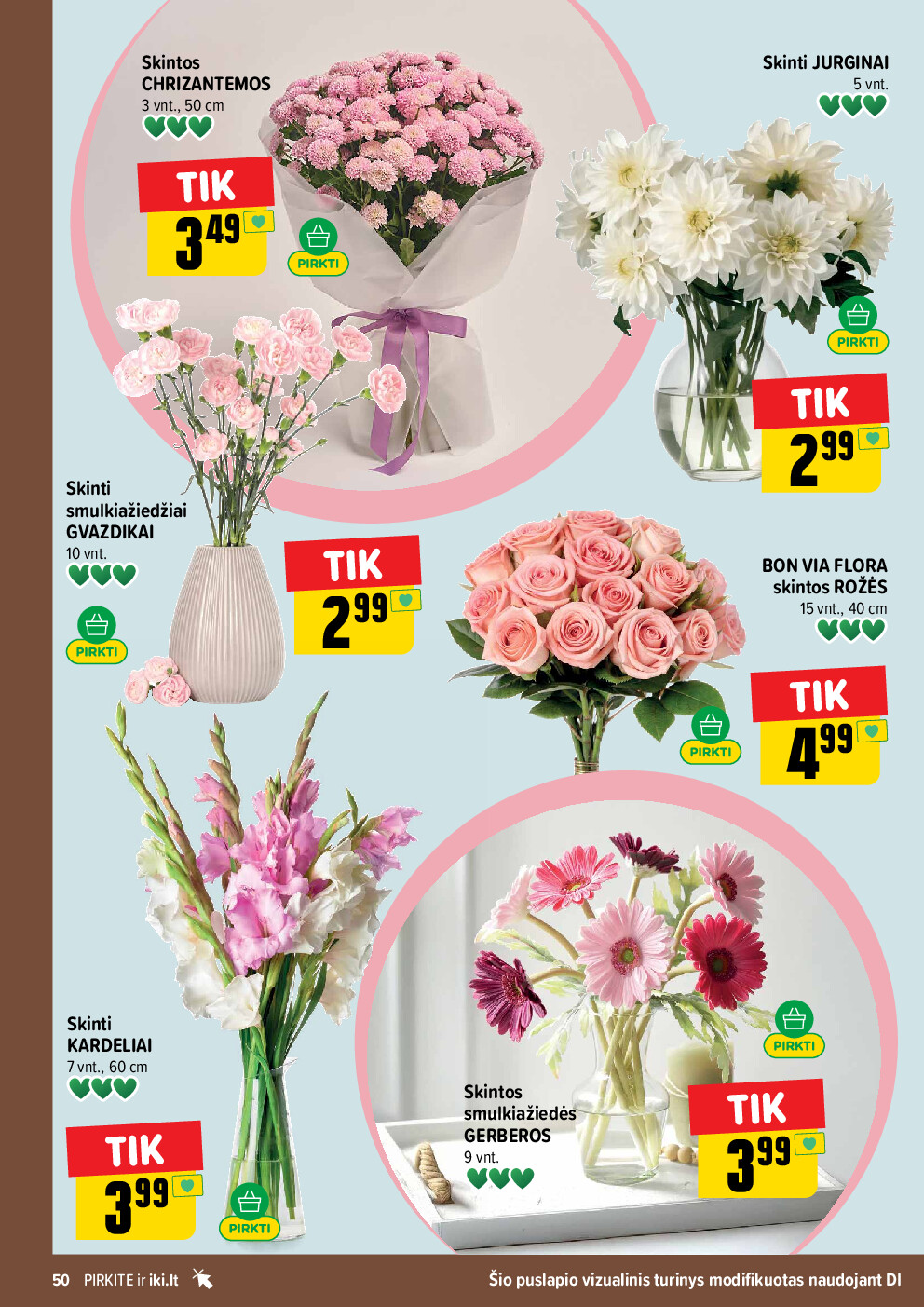 iki - IKI Kainų leidinys Nr. 33 (2026-08-10 - 2026-08-16) - page: 50
