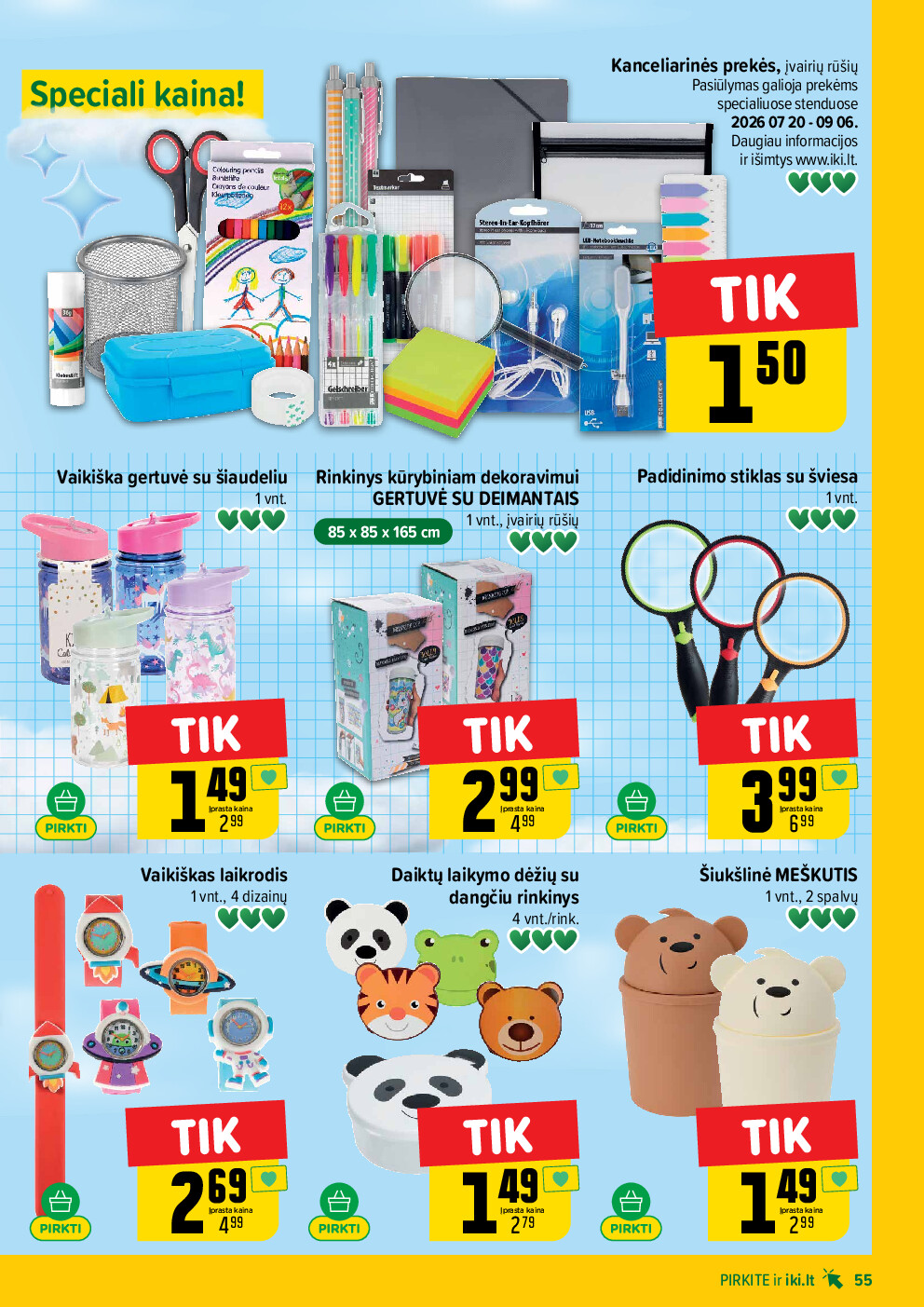 iki - IKI Kainų leidinys Nr. 33 (2026-08-10 - 2026-08-16) - page: 55
