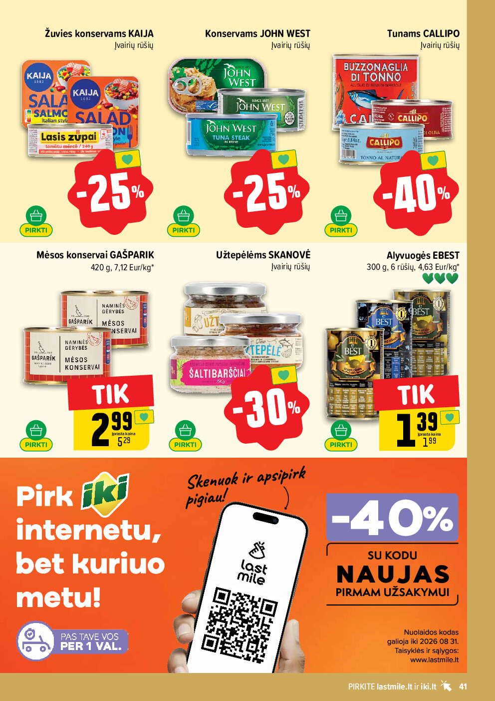 iki - IKI Kainų leidinys Nr. 34 (2026-08-17 - 2026-08-23) - page: 41