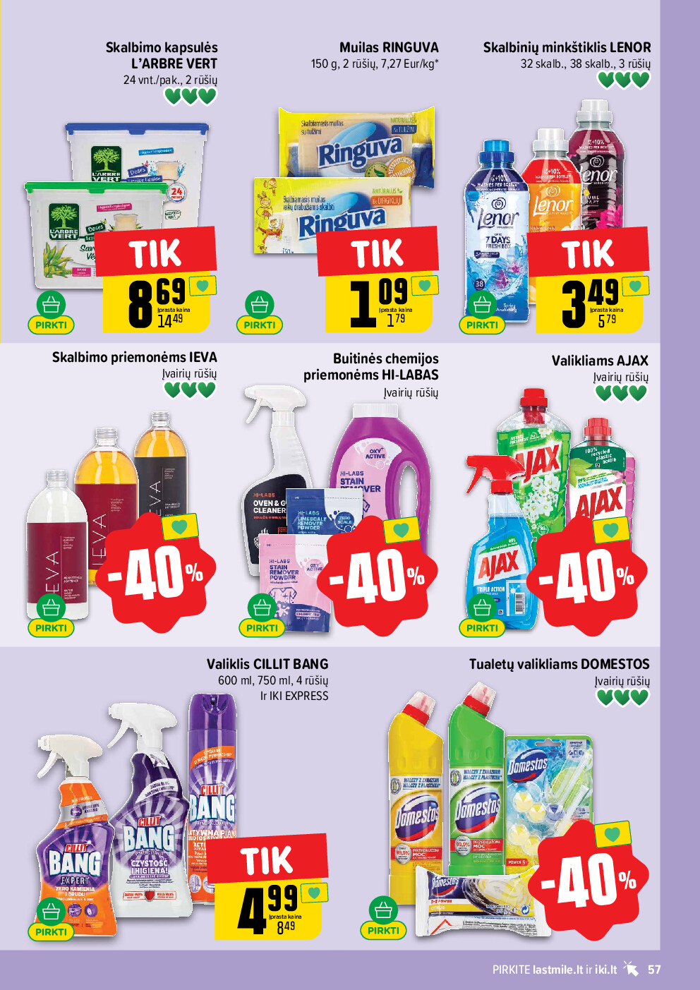 iki - IKI Kainų leidinys Nr. 34 (2026-08-17 - 2026-08-23) - page: 57