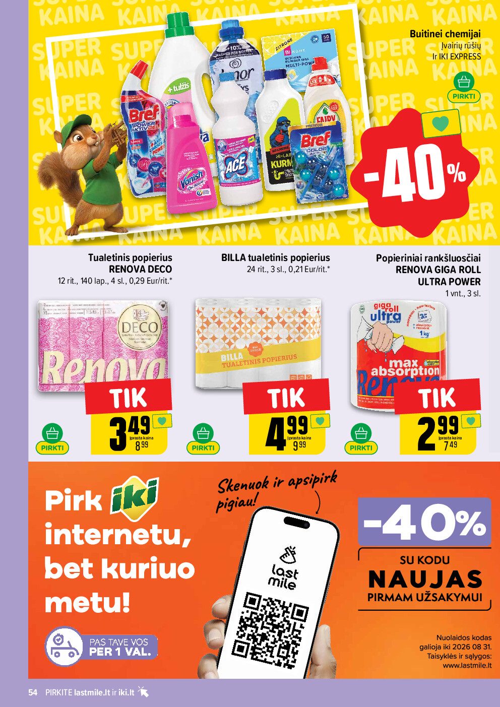 iki - IKI Kainų leidinys Nr. 35 (2026-08-24 - 2026-08-30) - page: 54