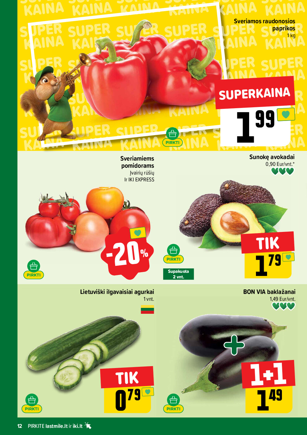 iki - IKI Kainų leidinys Nr. 36 (2026-08-31 - 2026-09-06) - page: 12