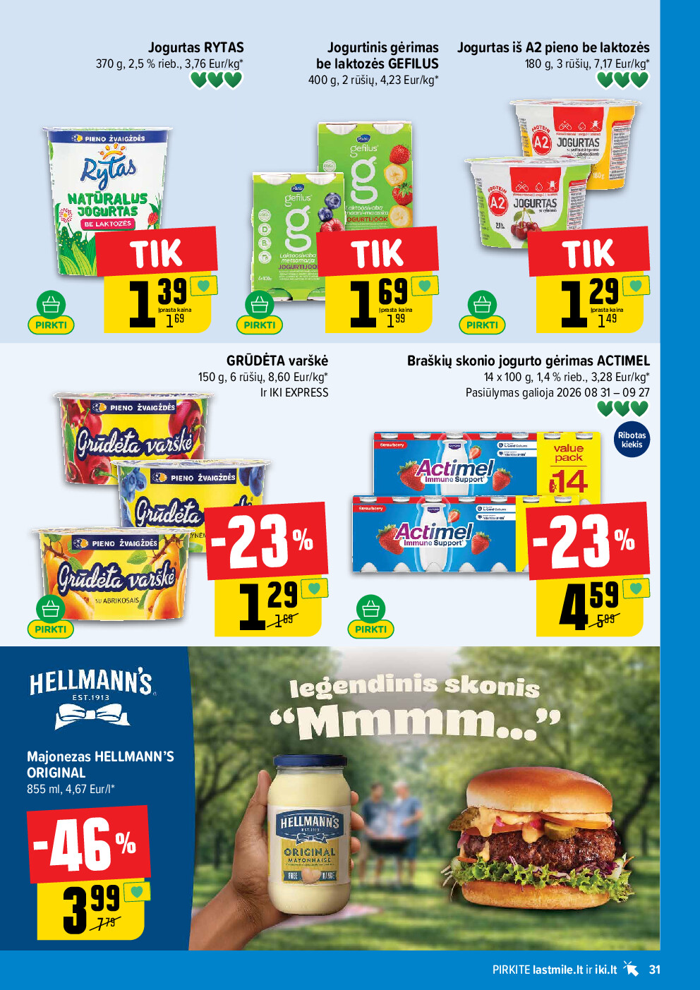 iki - IKI Kainų leidinys Nr. 36 (2026-08-31 - 2026-09-06) - page: 31
