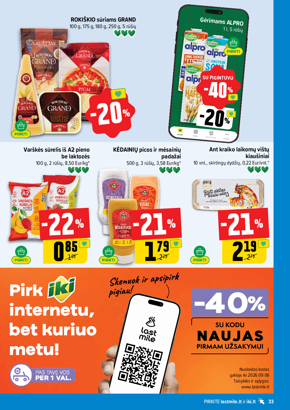 iki - IKI Kainų leidinys Nr. 36 (2026-08-31 - 2026-09-06) - page: 33
