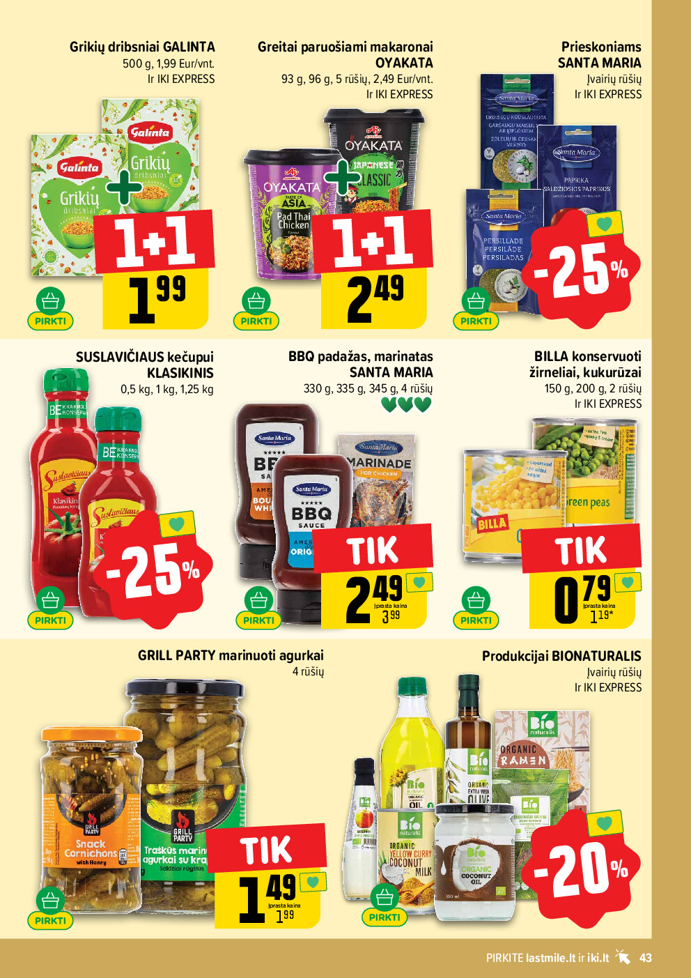 iki - IKI Kainų leidinys Nr. 36 (2026-08-31 - 2026-09-06) - page: 43