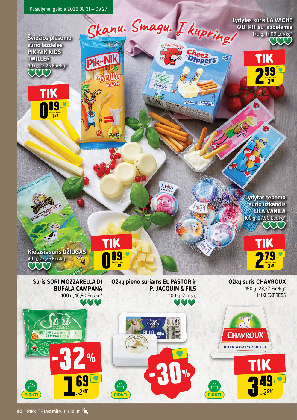iki - IKI Kainų leidinys Nr. 37 (2026-09-07 - 2026-09-13) - page: 40