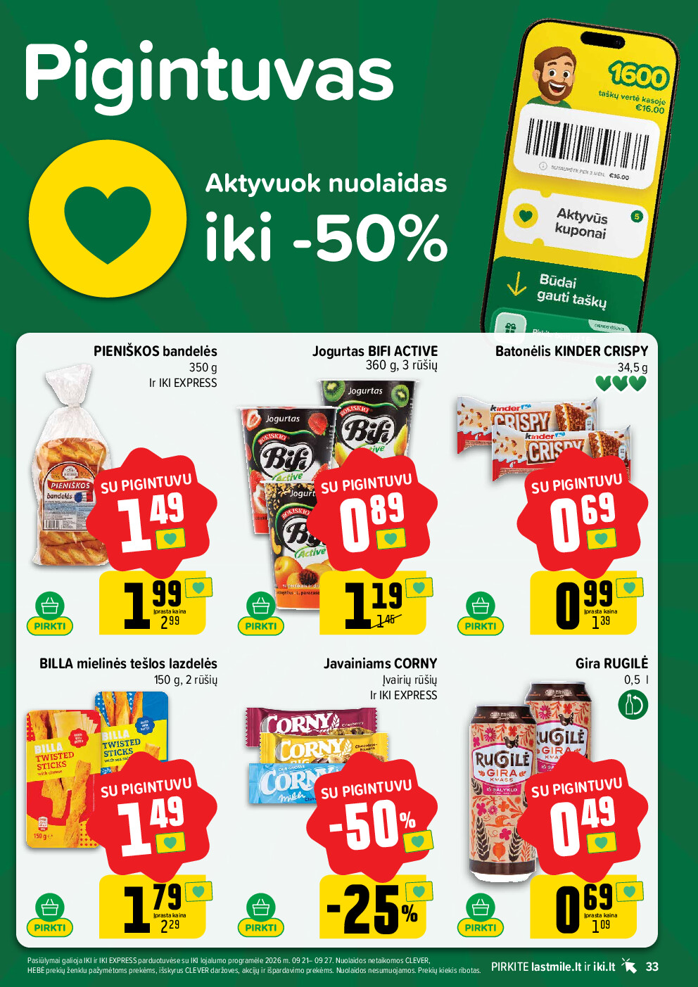 iki - IKI Kainų leidinys Nr. 39 (2026-09-21 - 2026-09-27) - page: 33