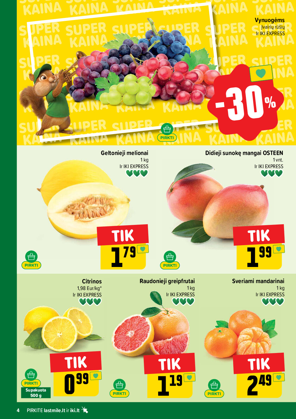 iki - IKI Kainų leidinys Nr. 40 (2026-09-28 - 2026-10-04) - page: 4