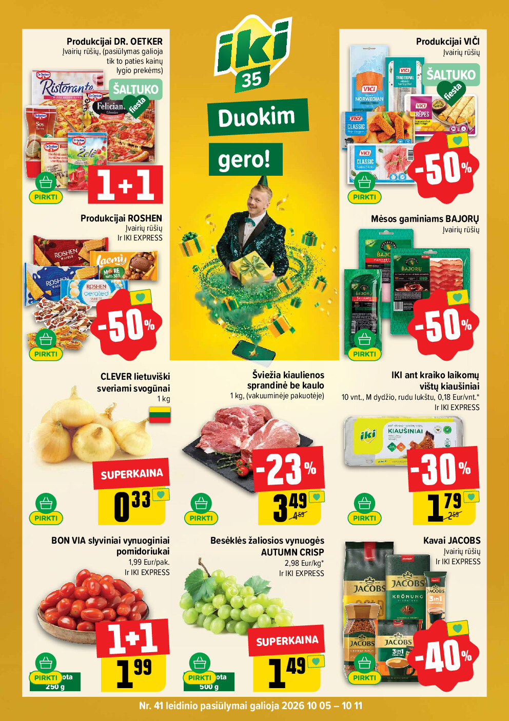 iki - IKI Kainų leidinys Nr. 41 (2026-10-05 - 2026-10-11)