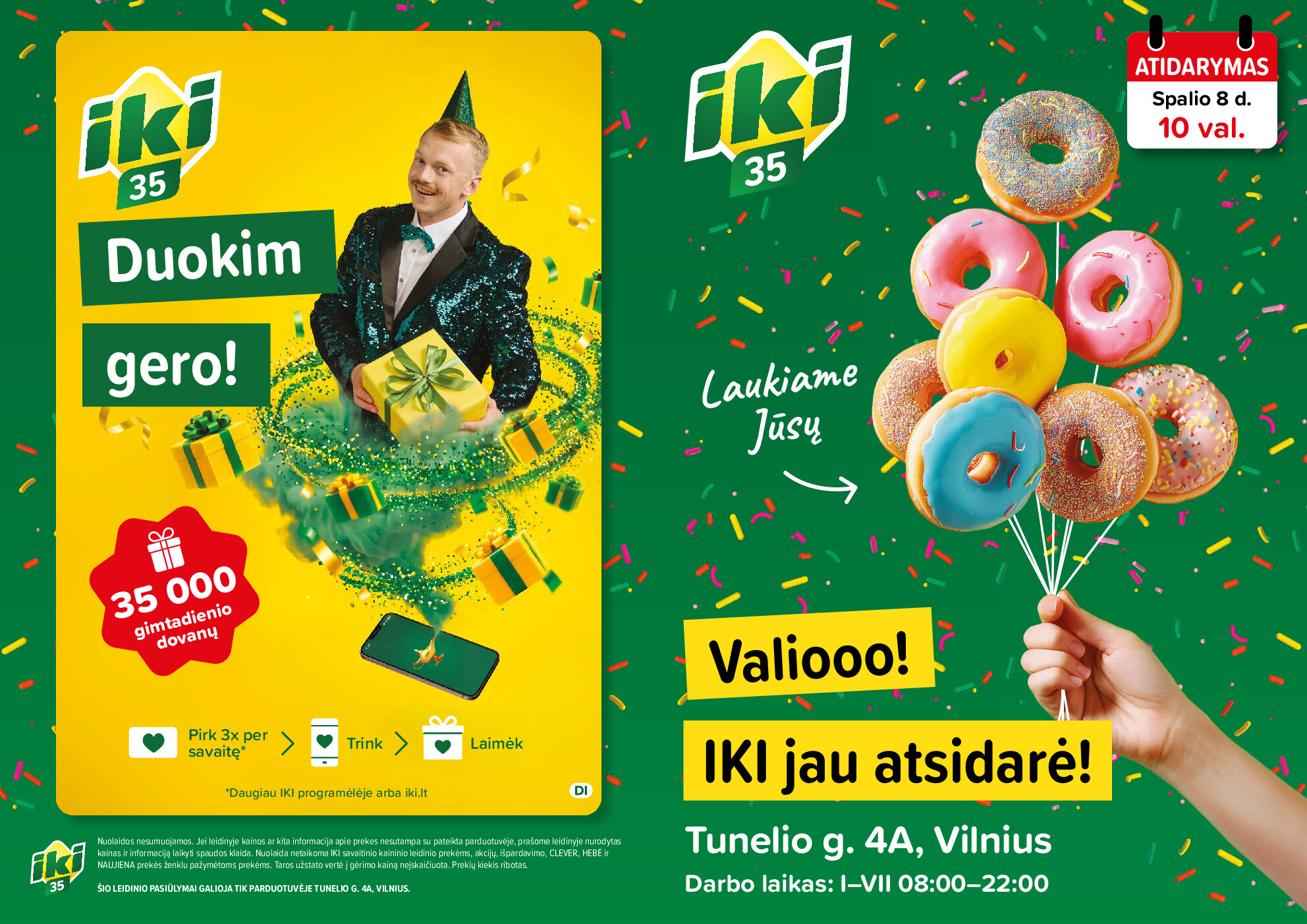 iki - Specialūs pasiūlymai IKI Tunelio parduotuvės klientams (2026-10-08 - 2026-10-11) - page: 1