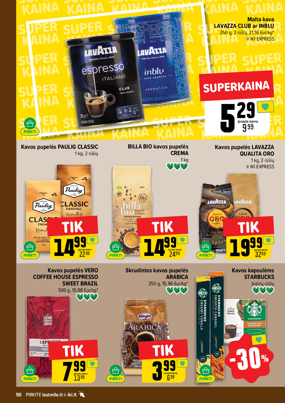 iki - IKI Kainų leidinys Nr. 42 (2026-10-12 - 2026-10-18) - page: 50