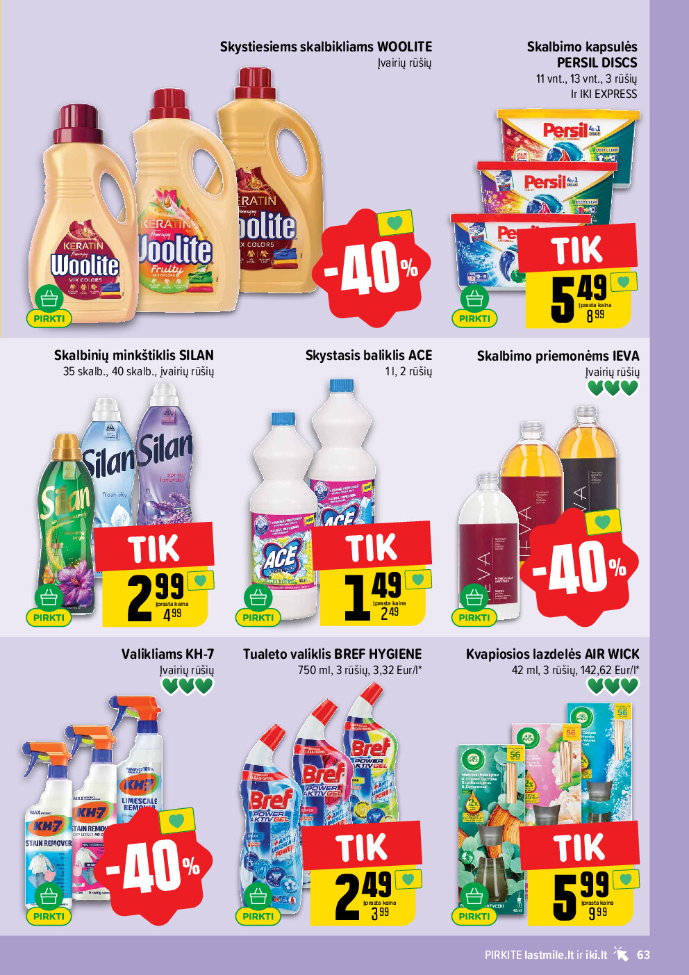 iki - IKI Kainų leidinys Nr. 42 (2026-10-12 - 2026-10-18) - page: 63