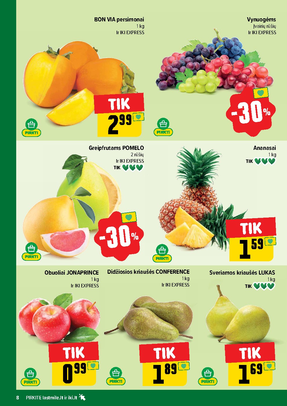 iki - IKI Kainų leidinys Nr. 44 (2026-10-26 - 2026-11-01) - page: 8