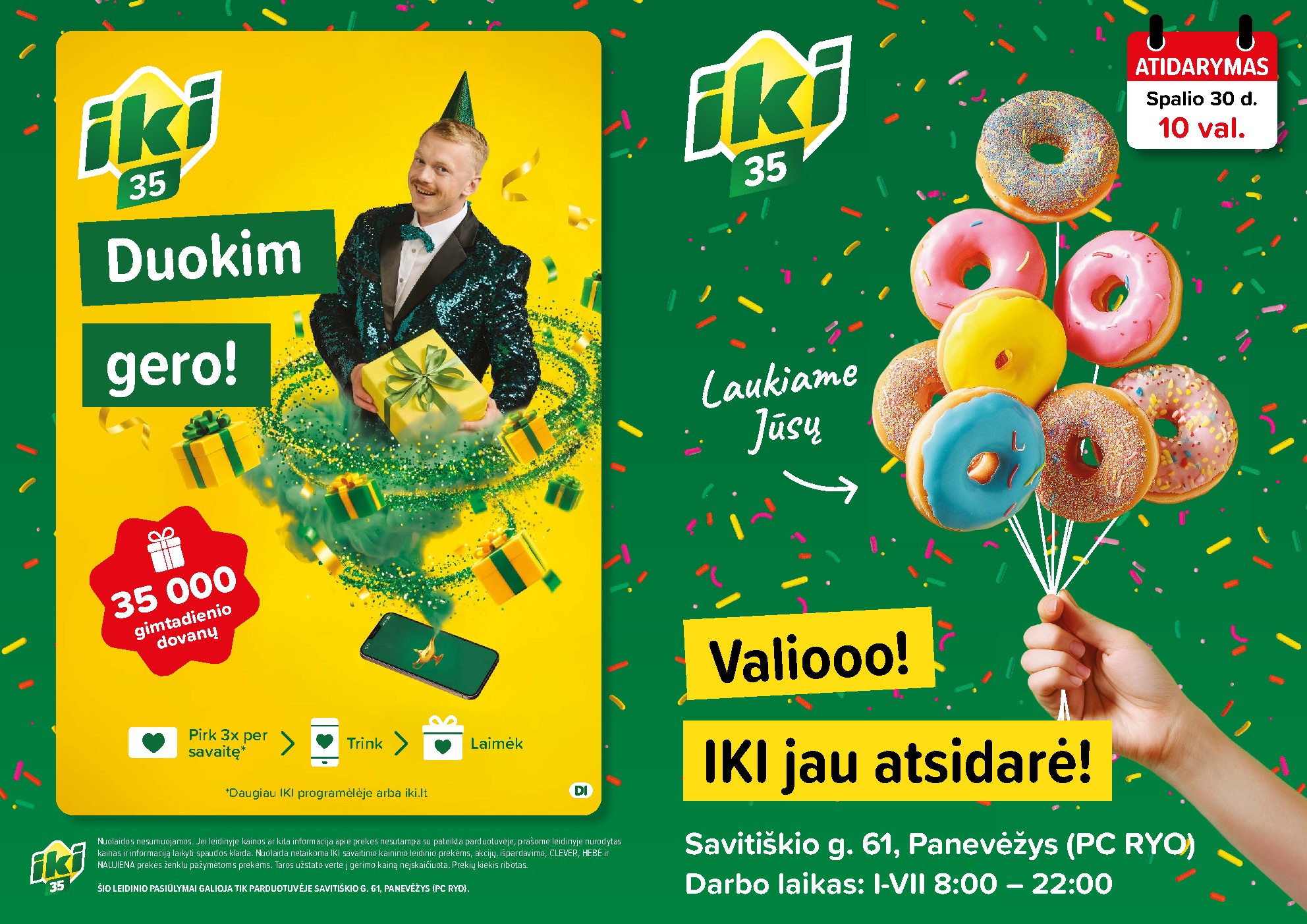 iki - Specialūs pasiūlymai IKI RYO parduotuvės klientams (2026-10-30 - 2026-11-01) - page: 1