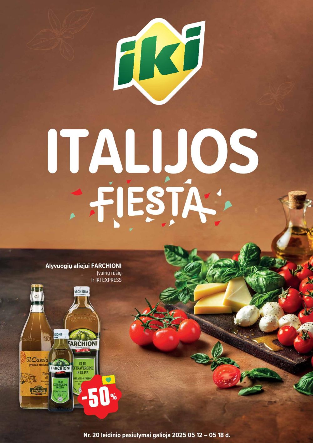 iki - IKI - Italijos fiesta (2025 05 12 - 2025 05 18)