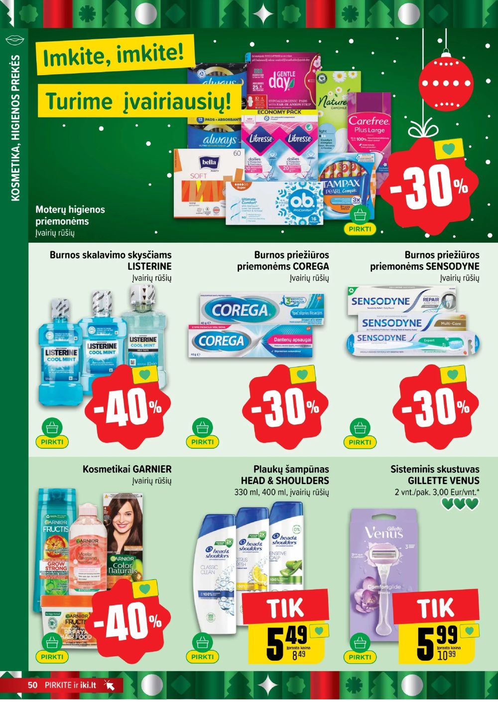 iki - IKI - Leidinys Nr.49 (2025 12 01 - 2025 12 07) - page: 50