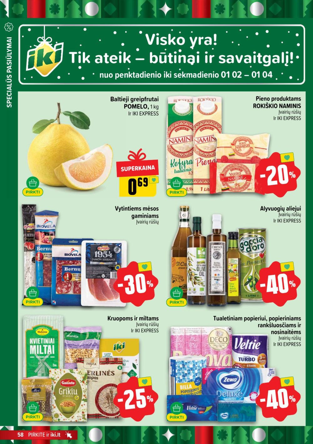 iki - IKI - Leidinys Nr.1 (2025 12 29 - 2026 01 04) - page: 58