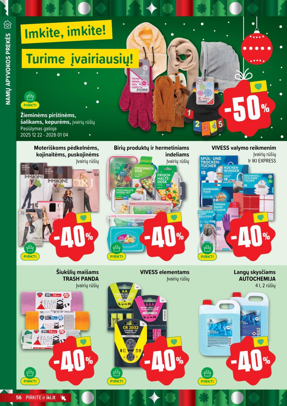 iki - IKI - Leidinys Nr.1 (2025 12 29 - 2026 01 04) - page: 56