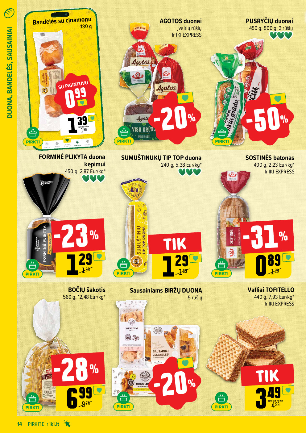 iki - IKI Kaininis leidinys Nr. 02 (2026-01-05 - 2026-01-11) - page: 14