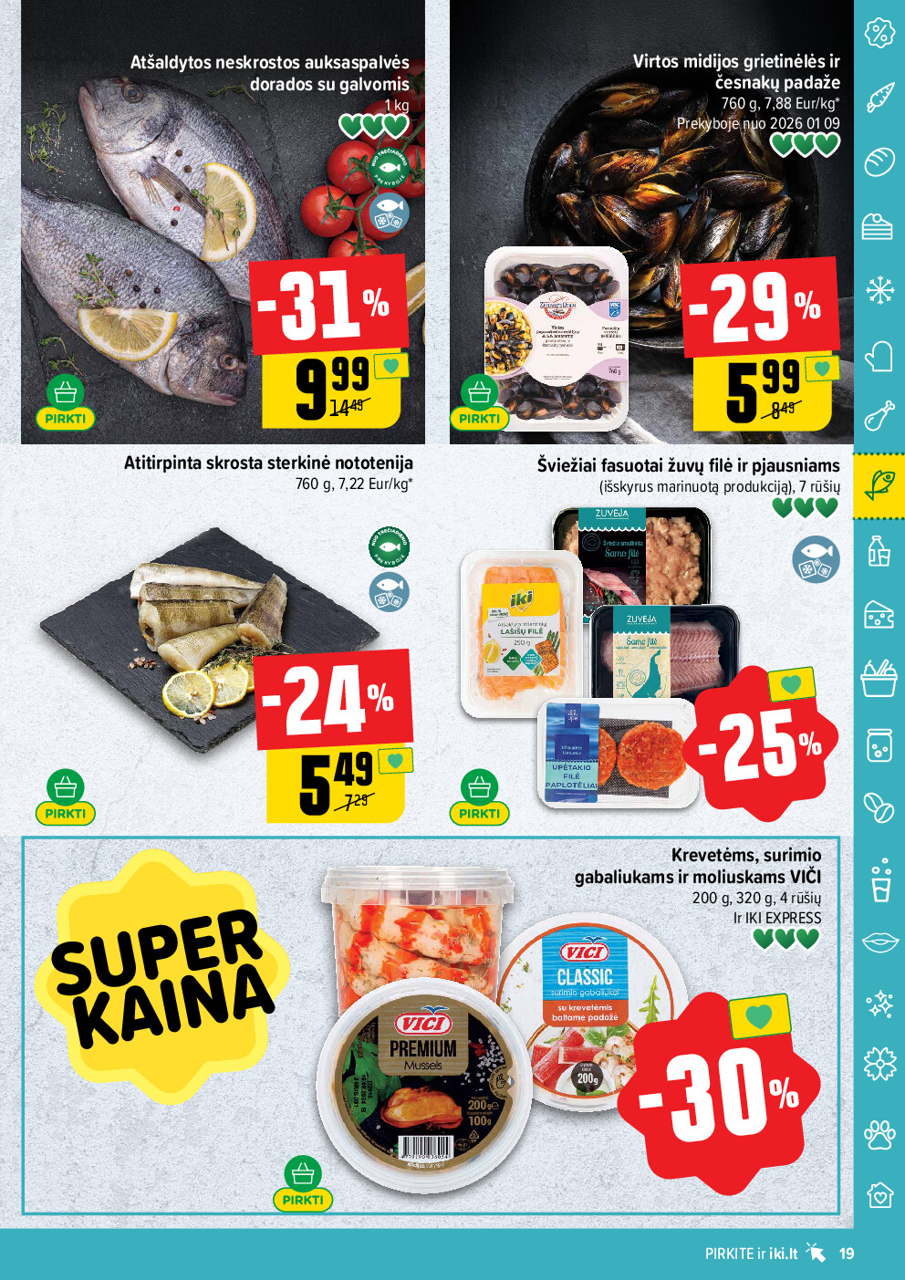 iki - IKI Kaininis leidinys Nr. 02 (2026-01-05 - 2026-01-11) - page: 19