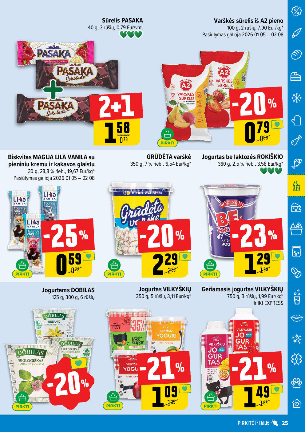 iki - IKI Kaininis leidinys Nr. 02 (2026-01-05 - 2026-01-11) - page: 25