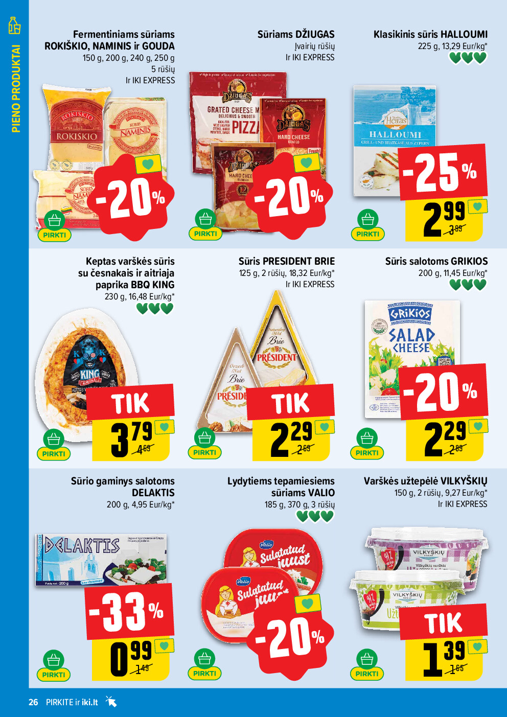 iki - IKI Kaininis leidinys Nr. 02 (2026-01-05 - 2026-01-11) - page: 26