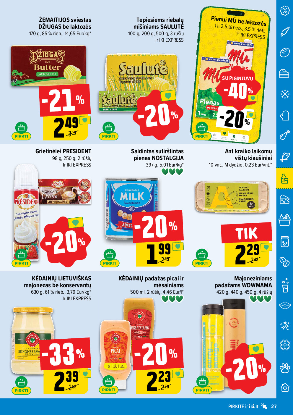 iki - IKI Kaininis leidinys Nr. 02 (2026-01-05 - 2026-01-11) - page: 27